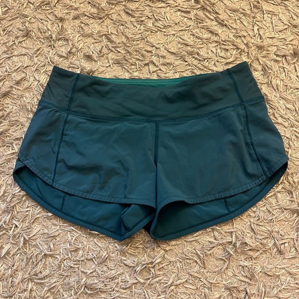 Lululemon Speed Up Dark Blue Shorts 2.5”
